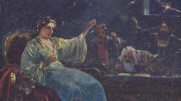 „Balladyna” Juliusza Słowackiego – pocztówka z początku XX w. Źródło: CBN Polona