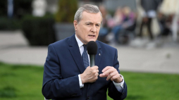 Wicepremier, minister kultury i dziedzictwa narodowego Piotr Gliński podczas gali otwarcia XII Festiwalu Filmowego „Niepokorni. Niezłomni. Wyklęci”. Fot. PAP/M. Gadomski