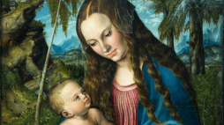 „Madonna pod jodłami” Lucasa Cranacha starszego. Źródło: Muzeum Narodowym we Wrocławiu