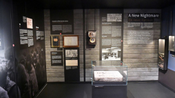 Wystawa „Ochotnik. Witold Pilecki i jego misja w Auschwitz” w Instytucie Pileckiego w Berlinie. Fot. PAP/M. Bielecki