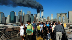 Ataki na WTC 11 września 2001 r. Fot. PAP/EPA