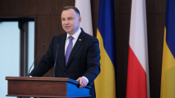 Odessa, Ukraina, 13.10.2020. Prezydent RP Andrzej Duda. Fot. PAP/L. Szymański