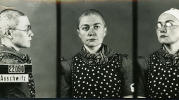 Seweryna Szmaglewska. Zdjęcie obozowe.