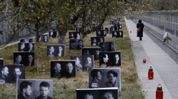 Miejsce pamięci w Butowie pod Moskwą. 30.10.2020. Fot. PAP/EPA