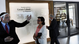Książnicy prof. Gerarda Labudy w Wejherowie. Fot. PAP/A. Warżawa