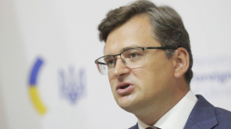 Szef MSZ Ukrainy Dmytro Kułeba. Fot. PAP/EPA/V. Ogirenko
