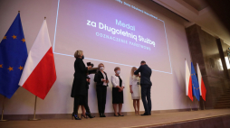 Warszawa, 14.10.2020. Minister edukacji Dariusz Piontkowski podczas uroczystości z okazji Dnia Edukacji Narodowej. PAP/W. Olkuśnik