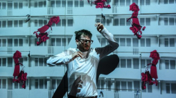 Spektakl „Beton". Źródło: Teatr Miniatura