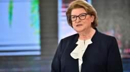 Wrocław, 02.10.2020. Hanna Suchocka podczas uroczystości wręczenia Nagrody Jana Nowaka-Jeziorańskiego. PAP/S. Borowski