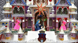 75. Konkurs Szopek Krakowskich. 2017 r. Fot. PAP/J. Bednarczyk