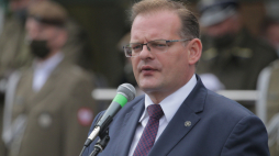 Szef Urzędu do Spraw Kombatantów i Osób Represjonowanych Jan Józef Kasprzyk. Fot. PAP/T. Waszczuk
