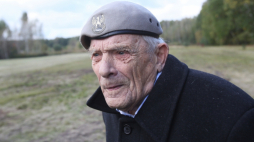 Mjr Aleksander Tarnawski „Upłaz”, 2017 r . Fot. PAP/L. Szymański