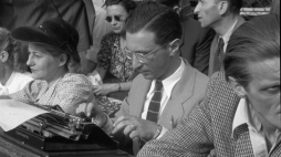 Leopold Tyrmand, 1947 r. Fot. PAP/CAF