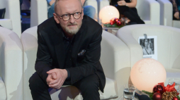Warszawa, 18.12.2019. Aktor Andrzej Mastalerz przed nagraniem programu „Wielki Test. Święta Bożego Narodzenia”, w studiu TVP w Warszawie. Fot. M. Obara