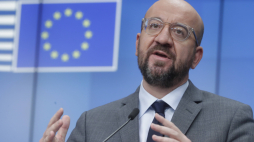 Szef Rady Europejskiej Charles Michel. Fot. PAP/EPA