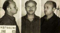 Mjr Zygmunt Szendzielarz po aresztowaniu w 1948 r. Źródło: Wikipedia Commons