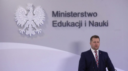 Minister edukacji i nauki Przemysław Czarnek. Fot. PAP/T. Gzell
