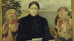 Jacek Malczewski – portret siostry artysty, Bronisławy z 1904 r. Olej na płótnie. W zbiorach Muzeum Narodowego w Poznaniu. Fot. PAP/CAF/Reprodukcja/J. Morek, J. Rosikoń
