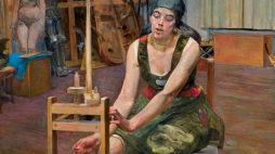 "Prządka" J. Malczewskiego - fot. Agra-Art