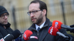 Rzecznik prasowy ministra koordynatora służb specjalnych Stanisław Żaryn. Fot. PAP/M. Obara