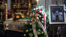 Uroczystości pogrzebowe prof. Mirosława Handkego – msza święta żałobna w kolegiacie św. Anny w Krakowie. Fot. PAP/Ł. Gągulski
