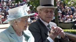 Ascot. 18 June 2015. Para królewska na wyścigach. Fot. PAP/EPA