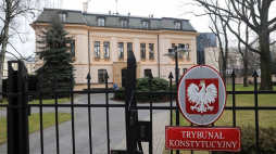 Siedziba Trybunału Konstytucyjnego w Warszawie. Fot. PAP/T. Gzell