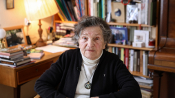 Uczestniczka Powstania Warszawskiego Wanda Traczyk-Stawska ps. Pączek. Fot. PAP/R. Guz