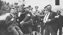 III Powstanie Śląskie – grupa powstańców. 05.1921. Fot. NAC