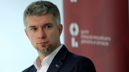 Dyrektor Centrum Polsko-Rosyjskiego Dialogu i Porozumienia Ernest Wyciszkiewicz. Fot. PAP/T. Gzell