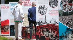 Otwarcie wystawy „Walka o duszę narodu. Wokół obchodów Milenium i Tysiąclecia Państwa Polskiego 1956–1966/1967”. Częstochowa, 21 maja 2021. Fot. Sławek Kasper (IPN)