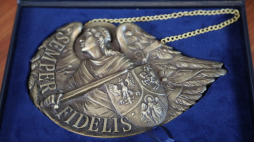 Nagroda "Semper Fidelis". Fot. PAP/W. Olkuśnik