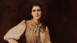 Anna Bilińska (1854–1893), „Autoportret niedokończony”; 1892 r., olej, płótno; Muzeum Narodowe w Warszawie. Fot. Piotr Ligier, Muzeum Narodowe w Warszawie. Źródło: materiały prasowe  Muzeum Narodowego w Warszawie
