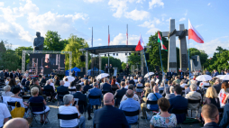 Uczestnicy obchodów 65-tej rocznicy Poznańskiego Czerwca. Fot. PAP/J. Kaczmarczyk