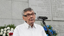 Marian Turski. Fot. PAP/W. Olkuśnik