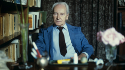 Warszawa 08.1981. Prozaik, publicysta, felietonista, scenarzysta, działacz opozycji demokratycznej w PRL, współzałożyciel KOR, Jerzy Andrzejewski w domu. Fot. PAP/I. Jarosińska 