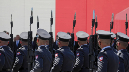 Defilada wojskowa po Uroczystej Odprawie Wart przed Grobem Nieznanego Żołnierza w Warszawie w ramach obchodów Święta Wojska Polskiego Warszawa, 15.08.2020. Fot. PAP/T. Gzell