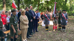Msza w intencji ofiar zbrodni wołyńskiej w Hucie Stepańskiej. Źródło: Ambasada RP w Kijowie