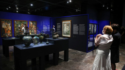 Otwarcie wystawy „Polskie style narodowe 1890–1918” w Sali Wystaw Zmiennych Muzeum Narodowego w Krakowie. Fot. PAP/Ł. Gągulski