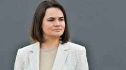 Liderka białoruskiej opozycji Swiatłana Cichanouska. Fot. PAP/M. Kulczyński