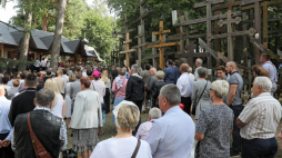 Uroczystości Święta Przemienienia Pańskiego w prawosławnym sanktuarium na św. Górze Grabarce. Fot. PAP/A. Reszko