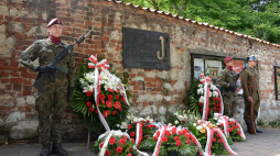 75. rocznica rozbicia więzienia św. Michała w Krakowie. Źródło: IPN/fot. J. Ślęzak