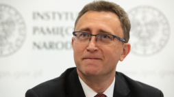 Dyrektor oddziału łódzkiego IPN dr hab. Dariusz Rogut. Fot. PAP/G. Michałowski