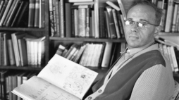Stanisław Lem, 1960 r. Fot. PAP/P. Barącz