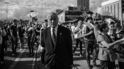 Julian Eugeniusz Kulski w Godzinę „W” na rondzie Dmowskiego w Warszawie. 01.08.2016. Fot. PAP/J. Kamiński