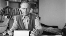 Stanisław Lem. Fot. PAP/CAF/P. Barącz