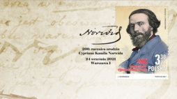 Znaczek Poczty Polskiej „200. rocznica urodzin Cypriana Kamila Norwida”