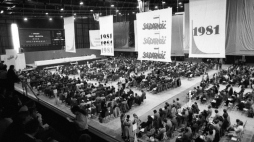 I Krajowy Zjazd Delegatów NSZZ „Solidarność”. Fot. PAP/CAF/J. Uklejewski
