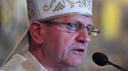 Metropolita gdański abp Tadeusz Wojda podczas uroczystej mszy świętej w Bazylice św. Brygidy w Gdańsku. Fot. PAP/A. Warżawa