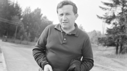 Tadeusz Różewicz, 1966 r. Fot. PAP/CAF - S. Moroz